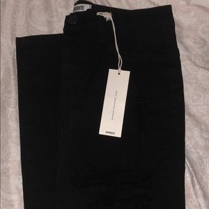 Black Ripped Skinny Jeans